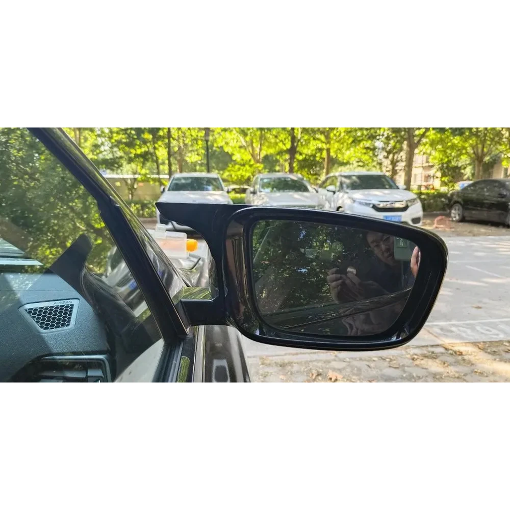 Außenspiegel Spiegelkappen passend für BMW 4er G22 G23 G26 – Einbau am Fahrzeug 2