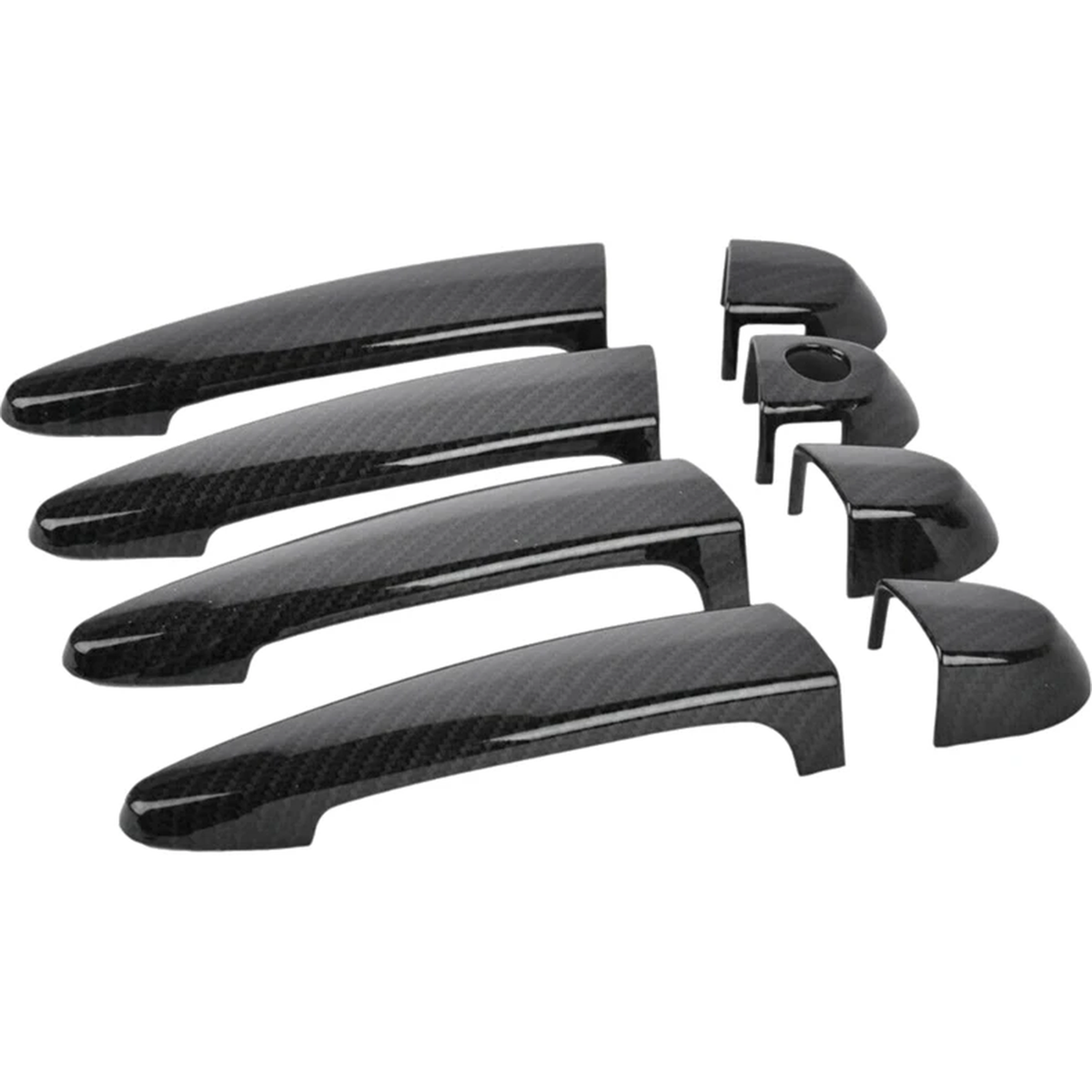 Außentürgriff Abdeckungen Set 8-teilig passend für BMW 1er / 3er E87 E90 E91 E92 – Detailansicht 1