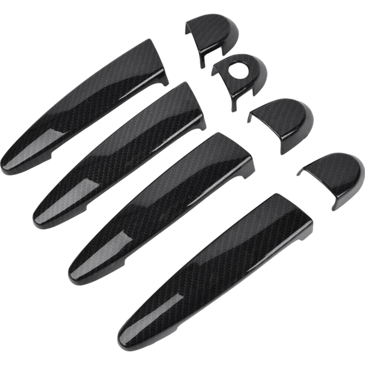 Außentürgriff Abdeckungen Set 8-teilig passend für BMW 1er / 3er E87 E90 E91 E92 – Detailansicht 3