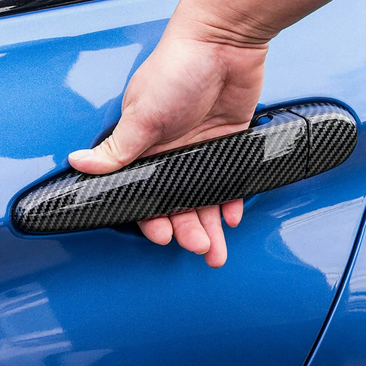 Außentürgriff Abdeckungen Set 8-teilig passend für BMW 1er / 3er E87 E90 E91 E92 – Einbau am Fahrzeug 1