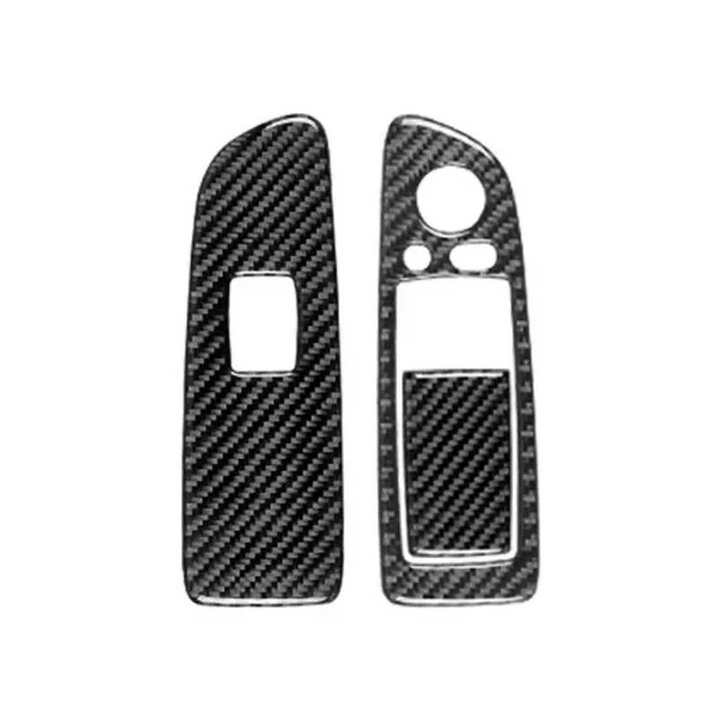 Fensterheber Schalter Zierblenden Set Carbon-Optik passend für BMW 1er E82 E88 – Detailansicht 3