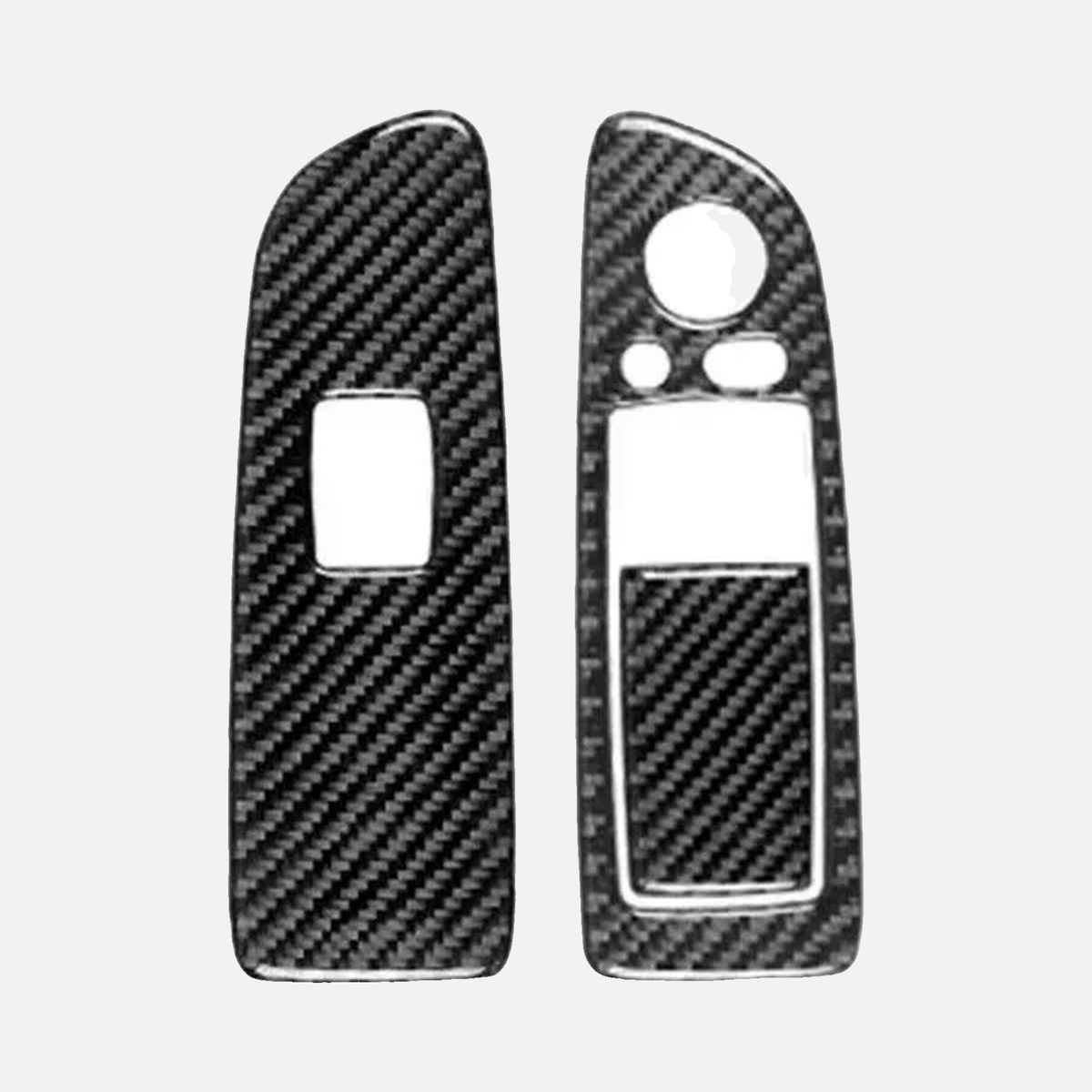 Fensterheber Schalter Zierblenden Set Carbon-Optik passend für BMW 1er E82 E88 – Hauptbild