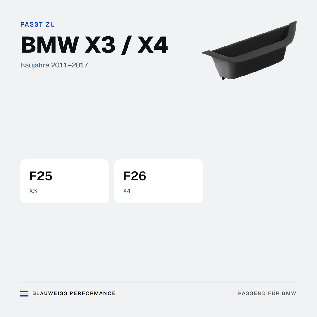 Innen-Türgriff links passend für BMW X3 / X4 F25 F26 – Passt zu