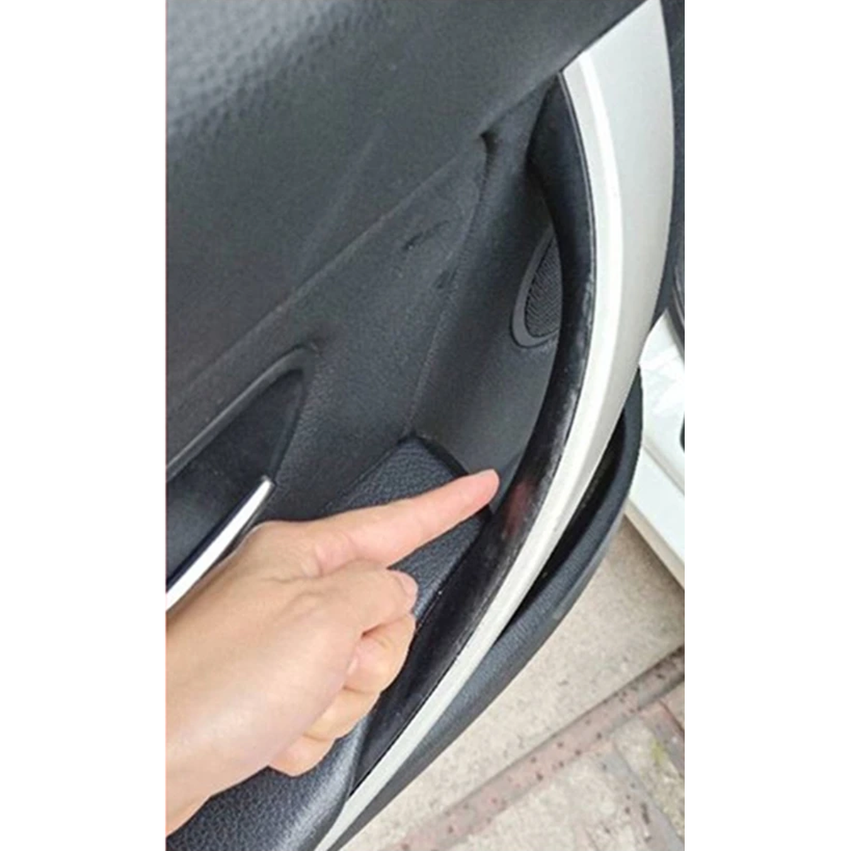 Innen-Türgriff Schutzabdeckung passend für BMW 3er / 4er F30 F31 F32 F34 – Einbau am Fahrzeug 1