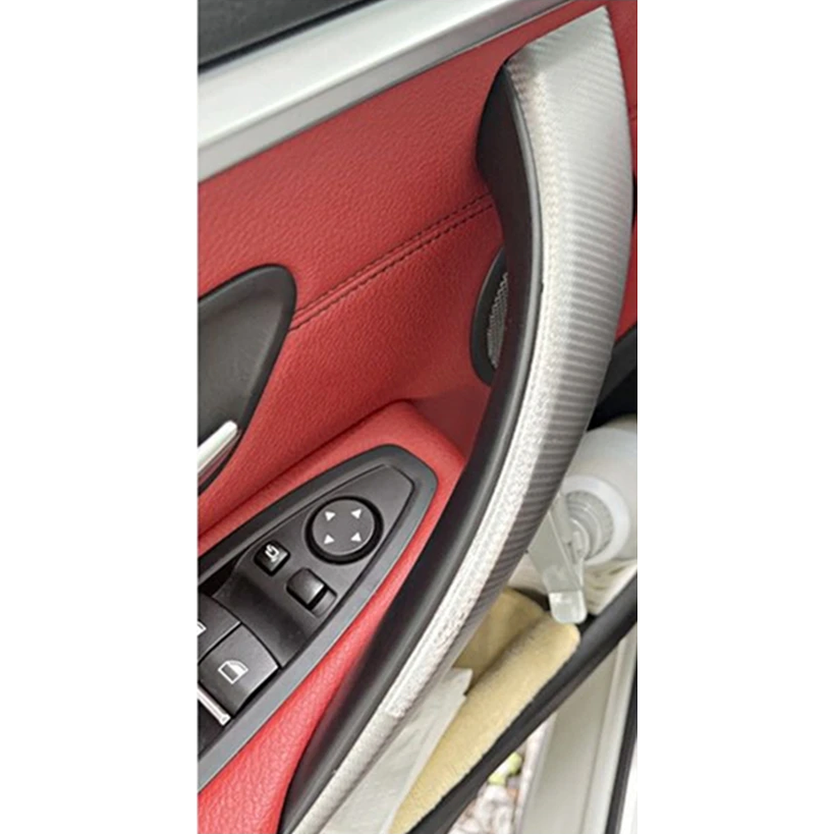 Innen-Türgriff Schutzabdeckung passend für BMW 3er / 4er F30 F31 F32 F34 – Einbau am Fahrzeug 2