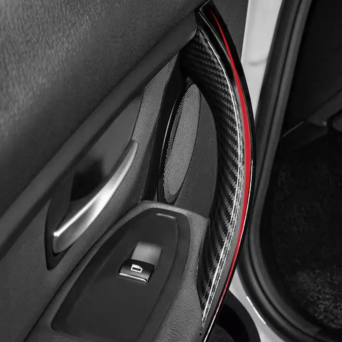 Innen-Türgriff Schutzabdeckung passend für BMW 3er / 4er F30 F31 F32 F34 – Einbau am Fahrzeug 5