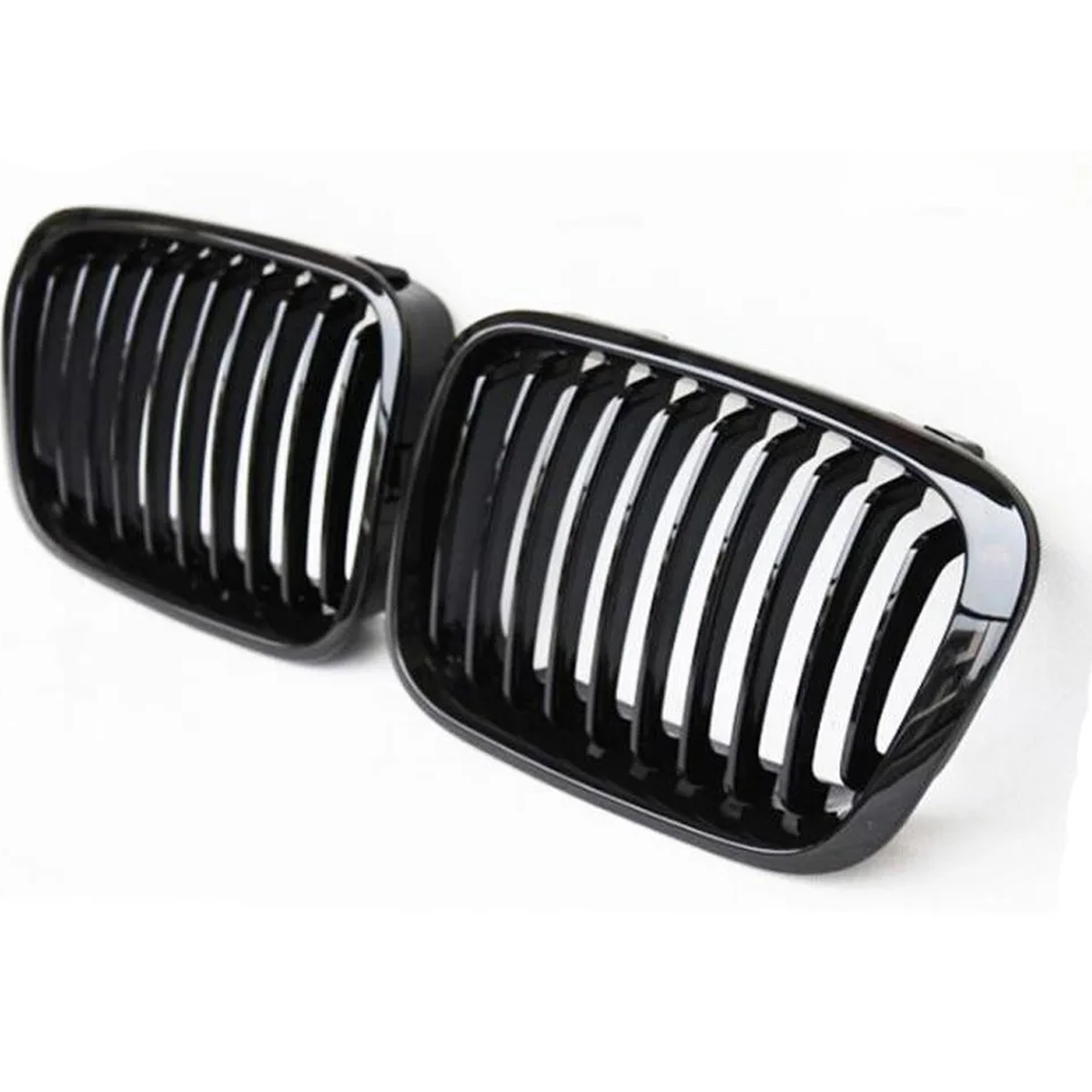 Kühlergrill Nieren Schlitzdesign passend für BMW 3er E46 – Detailansicht 3