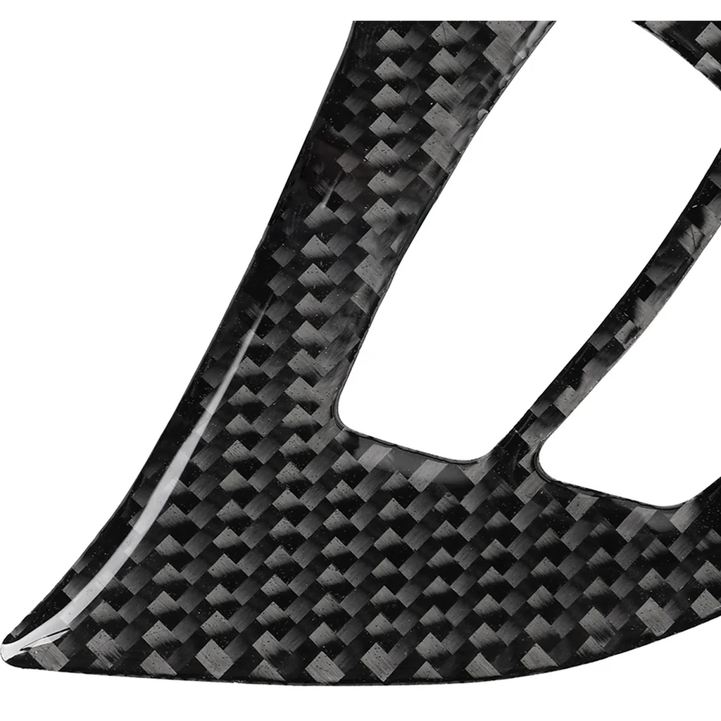 Lenkrad Zierblenden Carbon-Optik passend für BMW X5 / X6 E70 E71 – Detailansicht 2