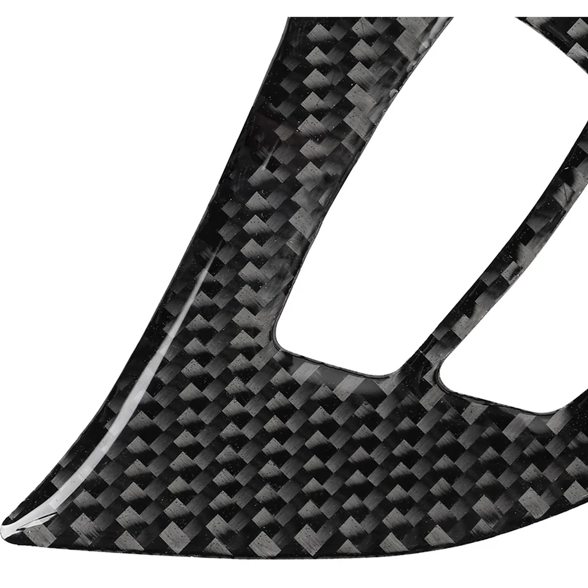 Lenkrad Zierblenden Carbon-Optik passend für BMW X5 / X6 E70 E71 – Detailansicht 2