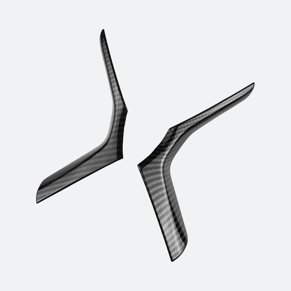 Lenkrad Zierblenden Set Carbon-Optik passend für BMW 3er / 5er / X3 / X4 / X5 F90 G01 G02 G05 – Hauptbild