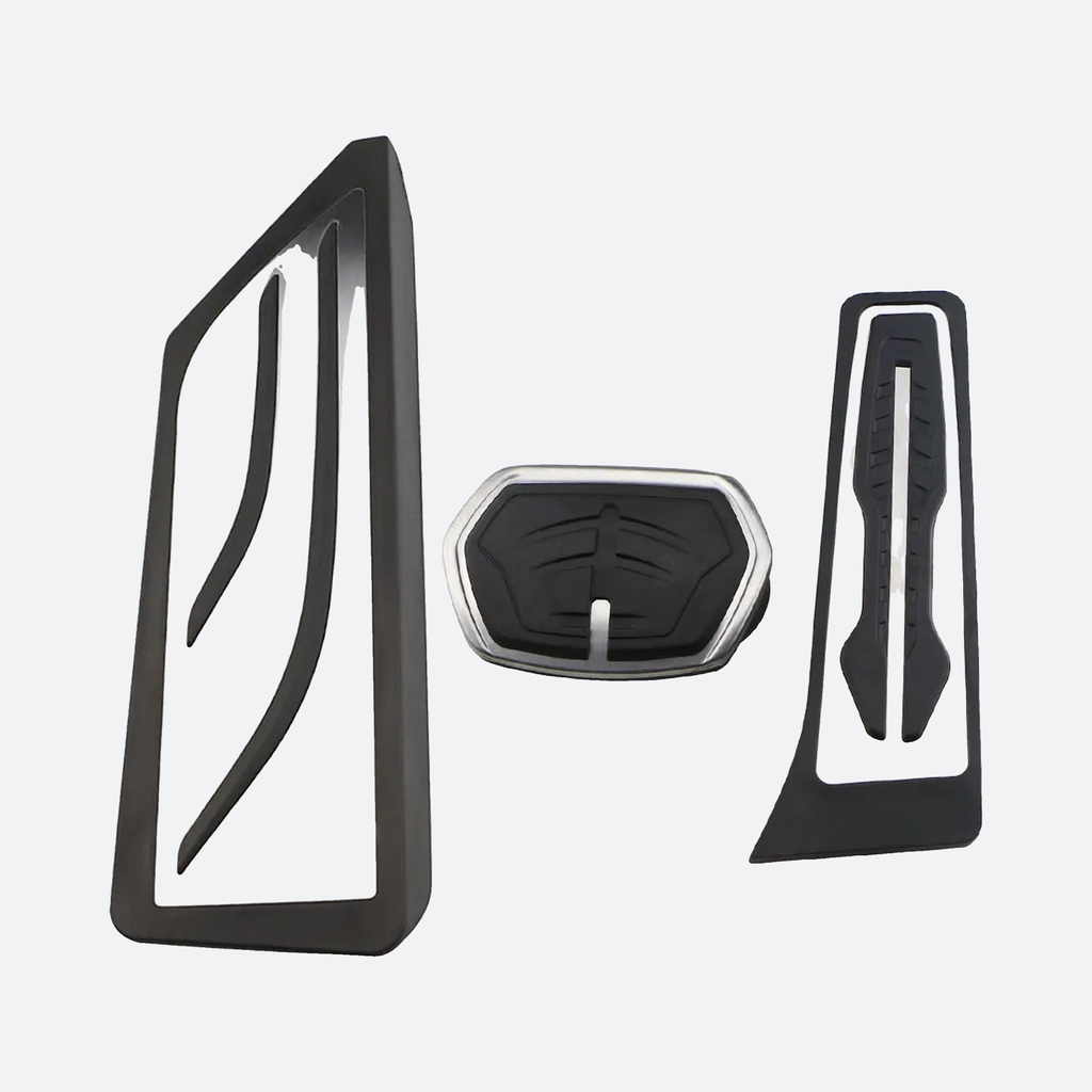 Pedalauflagen Set Automatik passend für BMW 1er / 2er / X1 / X2 F39 F40 F45 F46 – Hauptbild
