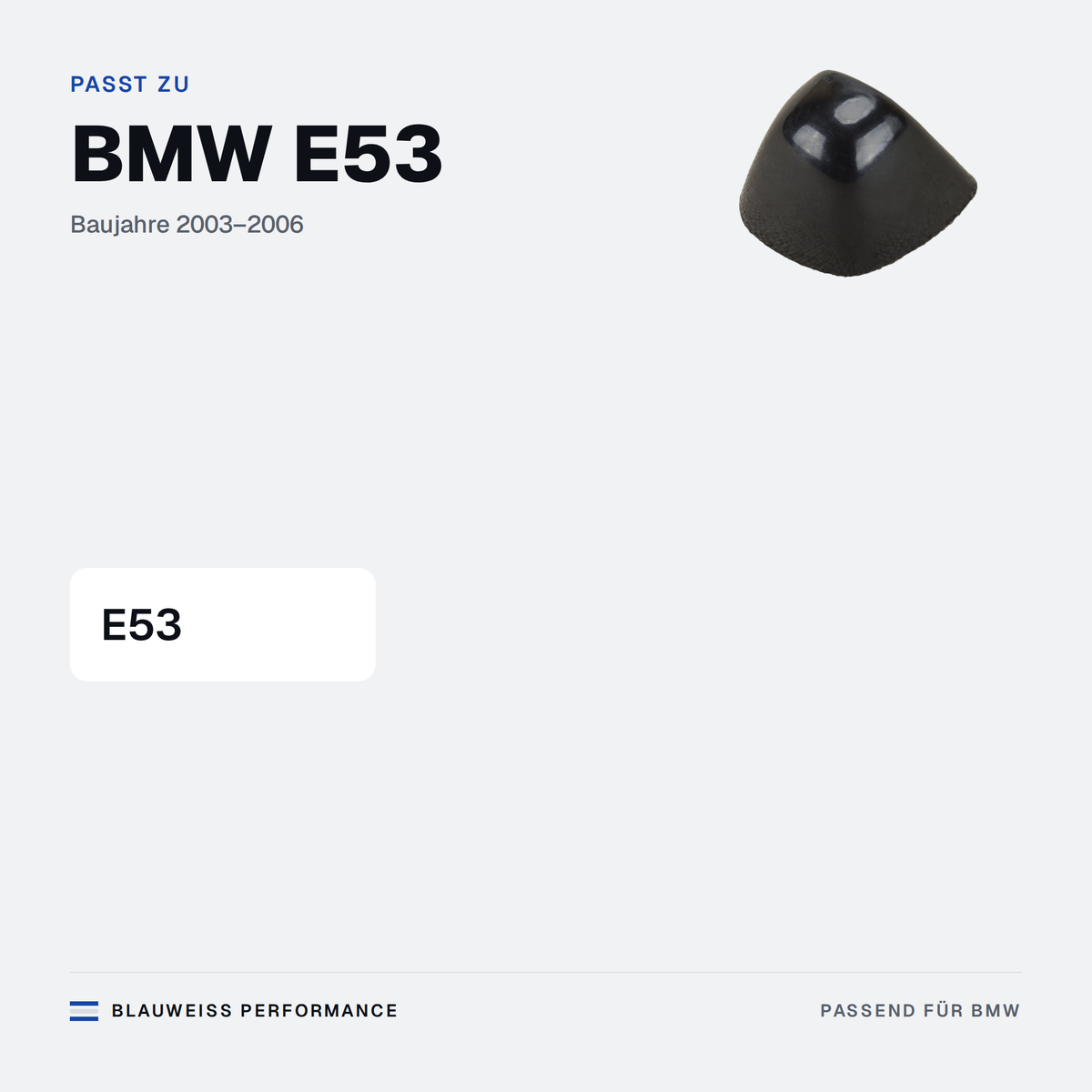 Scheinwerferwaschanlage Düsenkappe passend für BMW E53 E53 – Passt zu