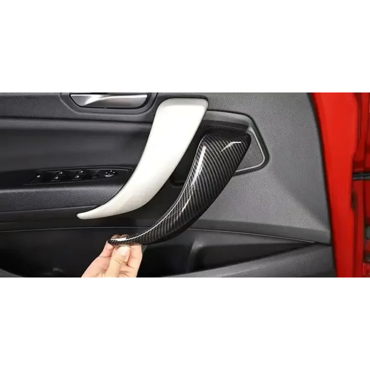 Türgriff Blende Innen Set passend für BMW 1er / 2er F20 F21 F22 F23 – Einbau am Fahrzeug 2